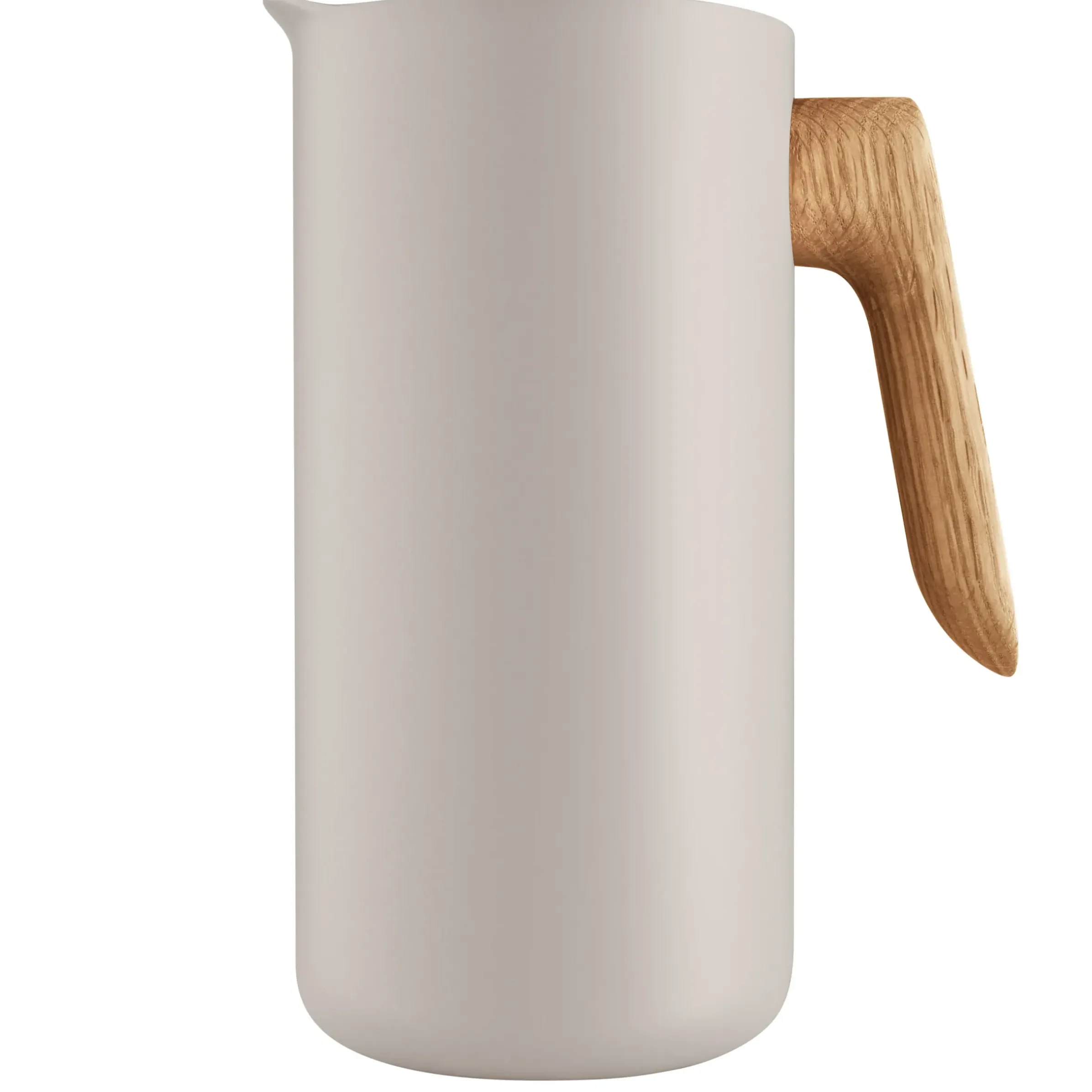Carafe Nordic Kitchen Metal Beige / 1,4 L - Acier & Bambou - Eva Solo