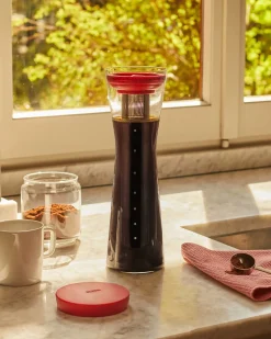 Carafe Pour Cafe Infuse A Froid Mazagran Verre/ Pour Cafe Cold Brew - 90 Cl - Alessi