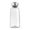 Carafe Silhouette Verre Transparent / 1 L - Bouchon Hermetique Stoppe-Goutte - Eva Solo