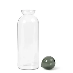 Carafe Still Verre Transparent / 1,4 L - Verre Souffle Bouche - Ferm Living