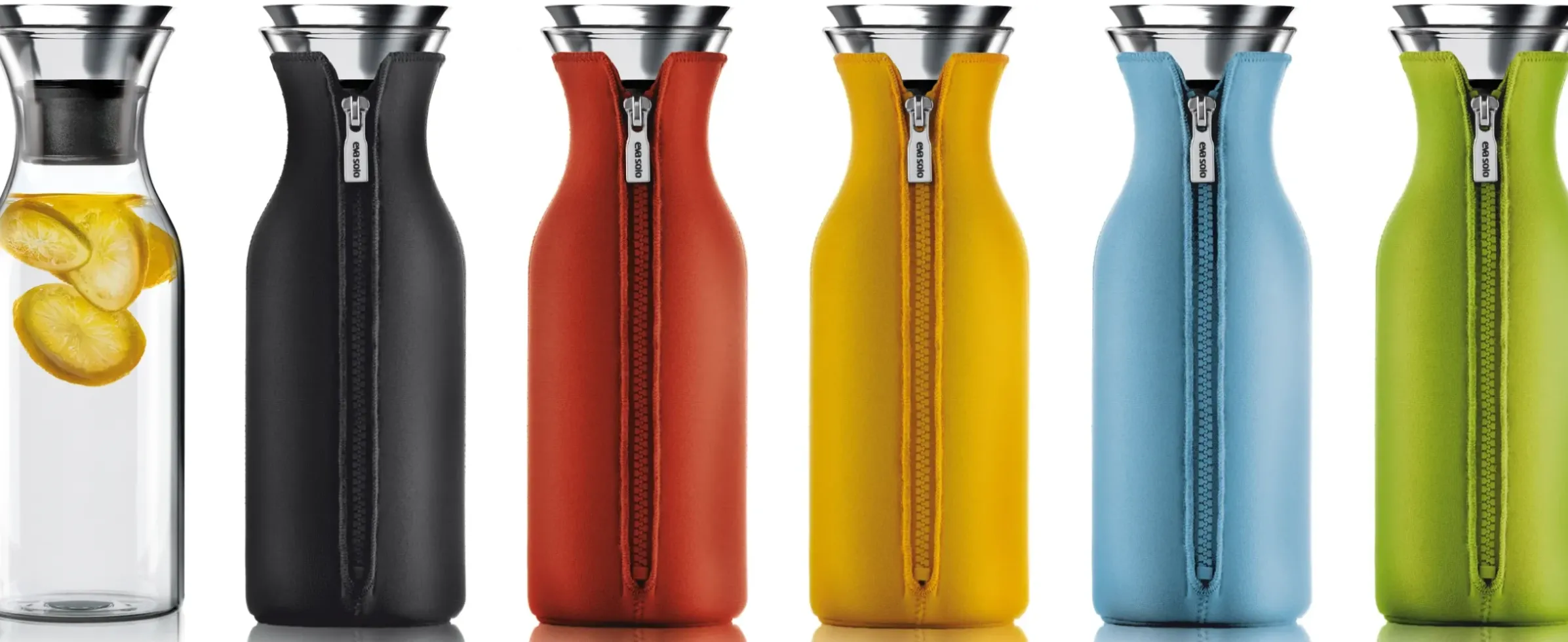 Carafe Stoppe-Goutte Metal Verre1L / Sans Fourreau - Eva Solo