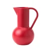 Carafe Strom Medium Ceramique Rouge / H 24 Cm - Ceramique / Fait Main - Raawii