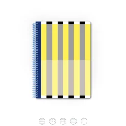 Carnet Papier / Spirales - A5 (15 X 21 Cm) - 144 Pages - Papier Tigre