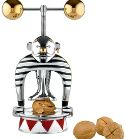Casse-Noix Strongman Metal Or Argent / Circus - Edition Limitee Numerotee - Alessi