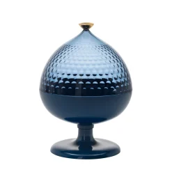 Centre De Table Pumo Plastique Bleu / O 21 X H 29 Cm - Kartell