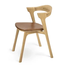 Chaise Bok Indoor Cuir Bois Naturel - Ethnicraft