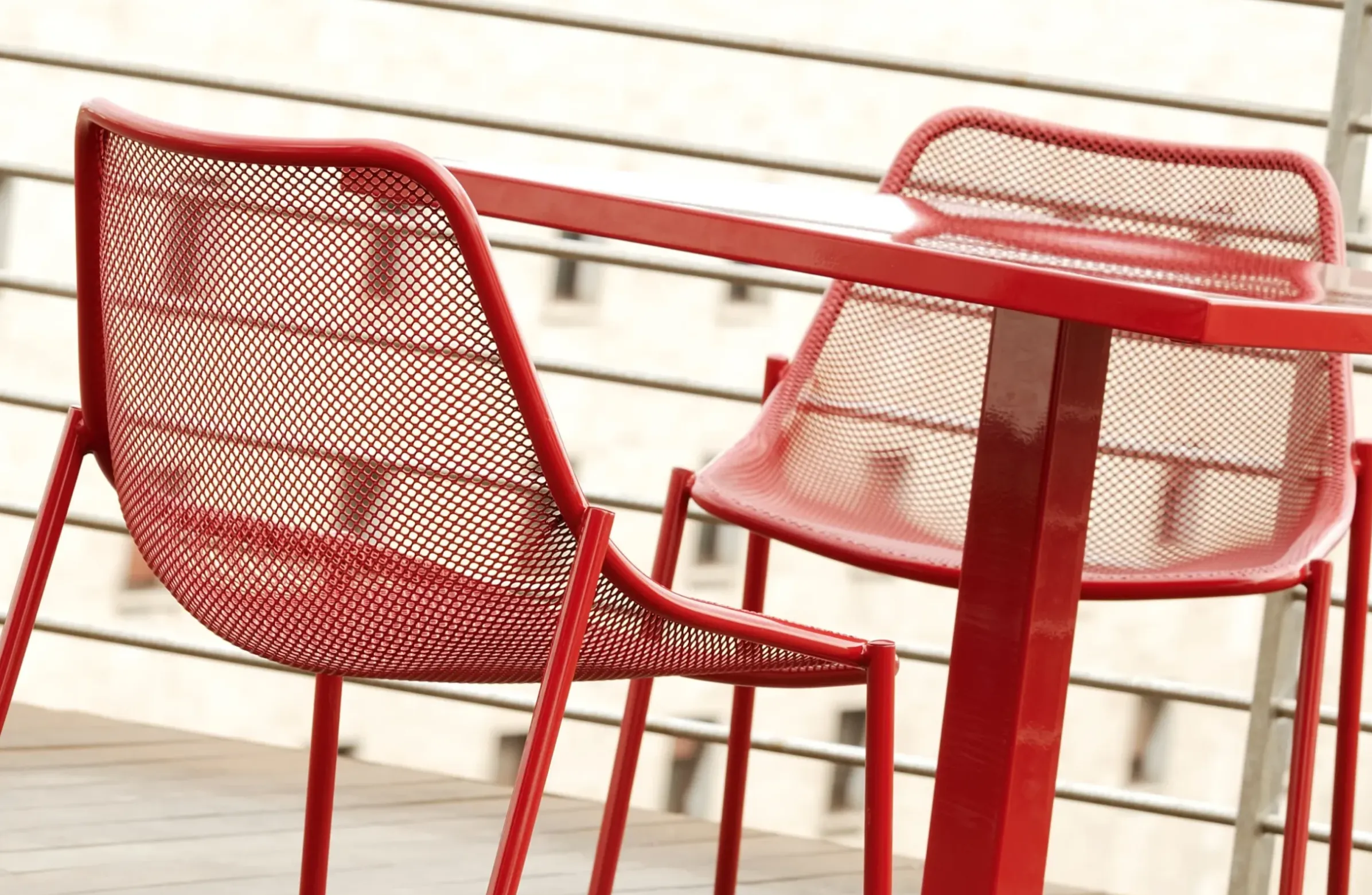 Chaise De Bar Round Metal/ H 78 Cm - Emu