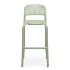 Chaise De Bar Toni Barfly Metal/ H 82,3 Cm - Set De 2 / Aluminium Perfore - Fatboy