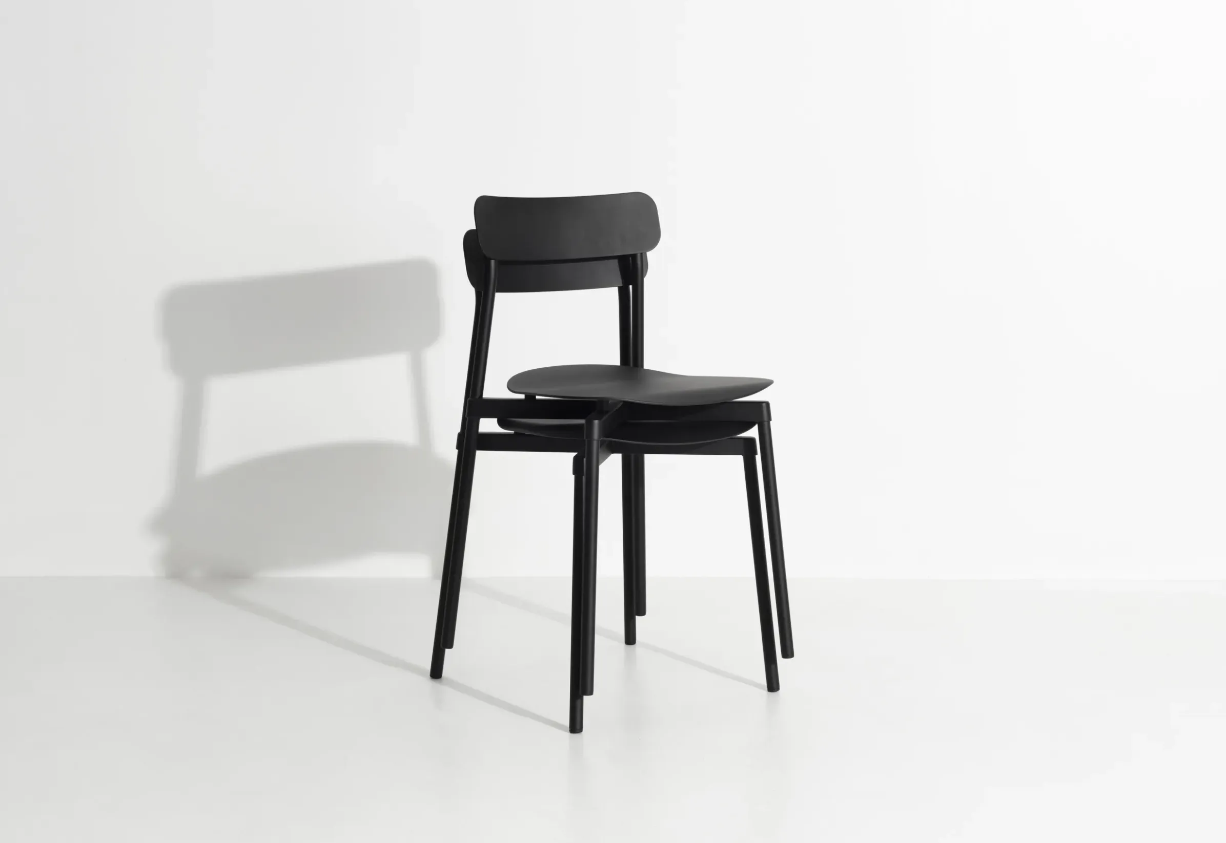 Chaise Empilable Fromme Metal/ Aluminium - Petite Friture