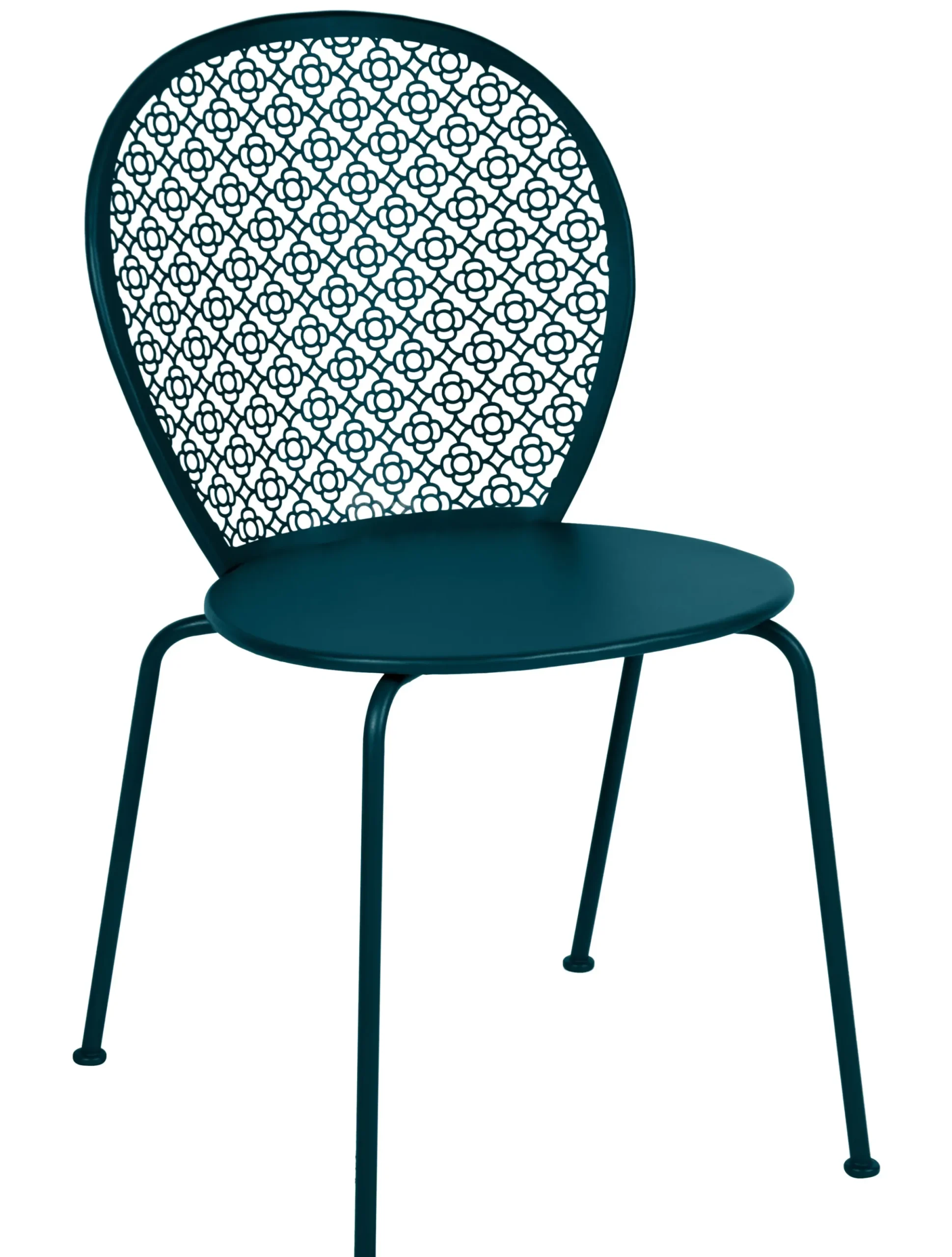 Chaise Empilable Lorette Metal Bleu - Fermob