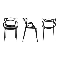 Chaise Empilable Masters Plastique/ Lot De 4 - Kartell
