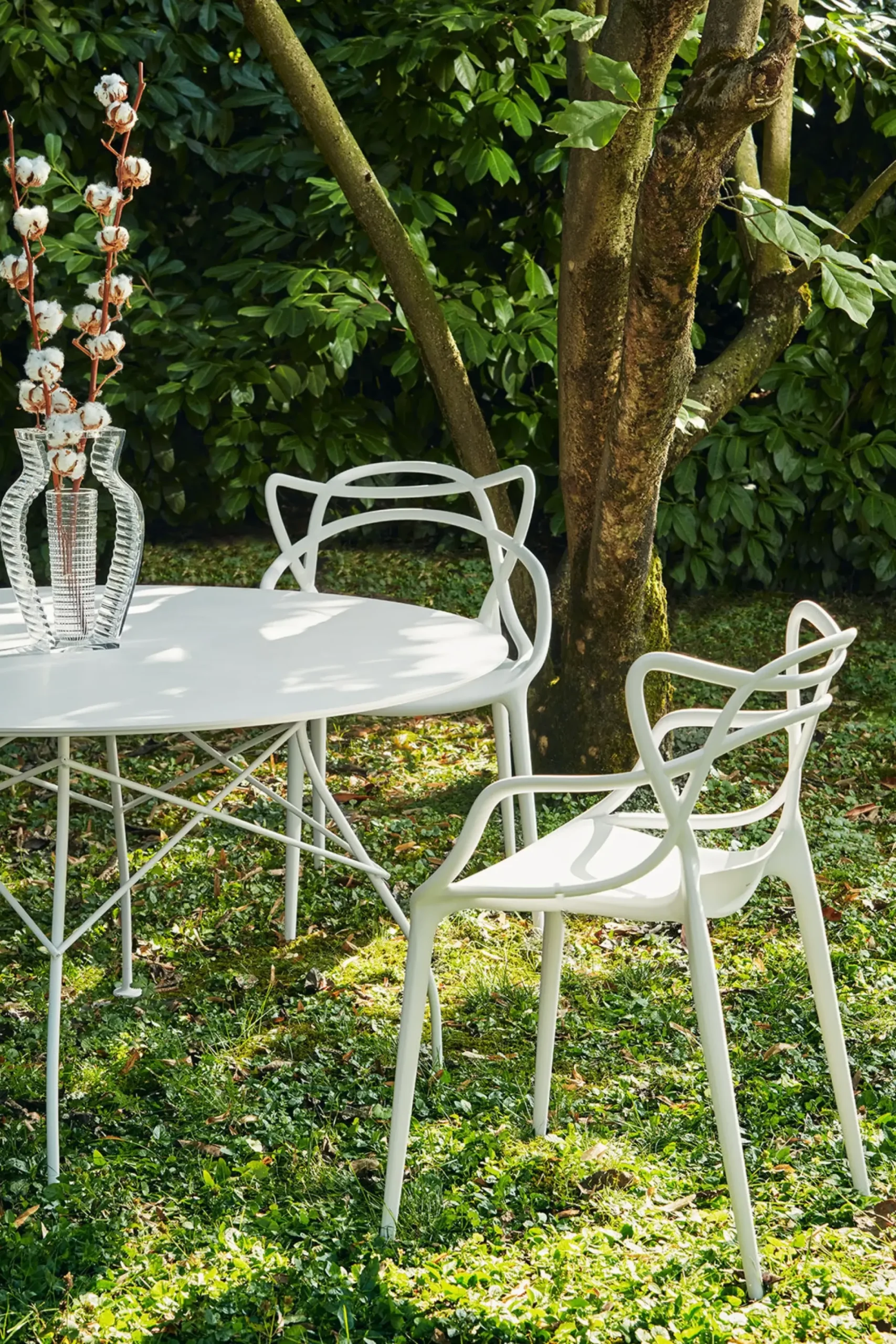 Chaise Empilable Masters Plastique/ Metallise - Kartell