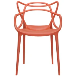 Chaise Empilable Masters Plastique Rouge - Kartell