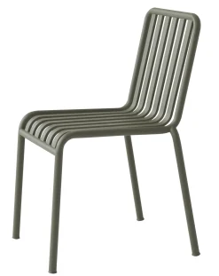 Chaise Empilable Palissade Metal Vert / R & E Bouroullec - Hay