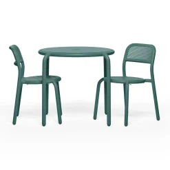 Chaise Empilable Toni Metal Vert / Set De 2 - Fatboy