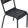 Chaise Enfant Luxembourg Kid Metal Gris / Empilable - Fermob