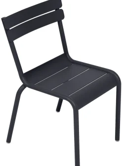 Chaise Enfant Luxembourg Kid Metal Gris / Empilable - Fermob