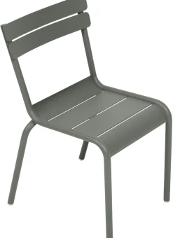 Chaise Enfant Luxembourg Kid Metal Vert Gris / Empilable - Fermob