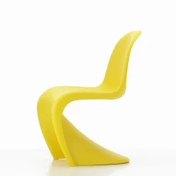 Chaise Enfant Panton Junior Plastique Jaune / By Verner Panton, 1959 - Vitra