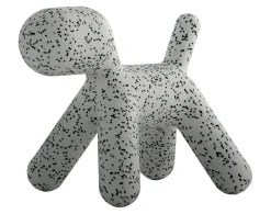 Chaise Enfant Puppy Small Plastique Blanc / Dalmatien - L 42 Cm - Magis