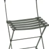 Chaise Pliante Bistro Metal Vert Gris - Fermob