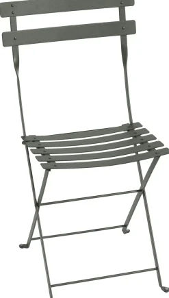 Chaise Pliante Bistro Metal Vert Gris - Fermob