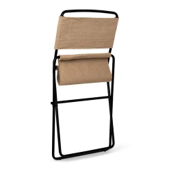 Chaise Pliante Desert Tissu Beige / Bouteilles Plastique Recyclees - Ferm Living
