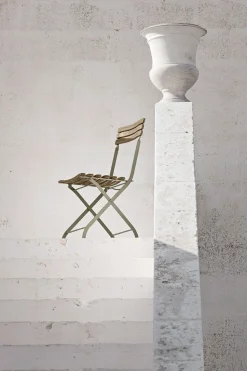 Chaise Pliante Laren Bois Naturel / Teck Patine - Ethimo