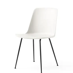 Chaise Rely Hw6 Plastique / Plastique Recycle & Pieds Acier - &Tradition