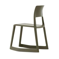 Chaise Tip Ton Plastique Vert / Inclinable & Ergonomique - Vitra