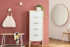 Chiffonnier Marius Bois Naturel / L 50 X H 130 Cm - Harto