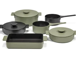 Cocotte Surface Metal Vert / O 23 Cm - Tous Feux Dont Induction - Serax