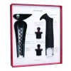 Coffret Sommelier Chic Set Night Plastique/ Tire-Bouchon + Pompe A Vide Manuelle Avec 2 Bouchons - L'Atelier Du Vin