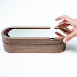 Coffret Sparkling Set Bois Naturel / 2 Outils Pour Le Service Du Champagne - L'Atelier Du Vin