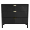 Commode Marius Bois Noir / L 100 X  H 90 Cm - Harto
