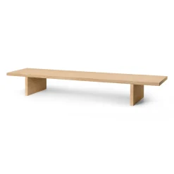 Console Basse Kona Bois Naturel / L 140 X H 20 Cm - Ferm Living