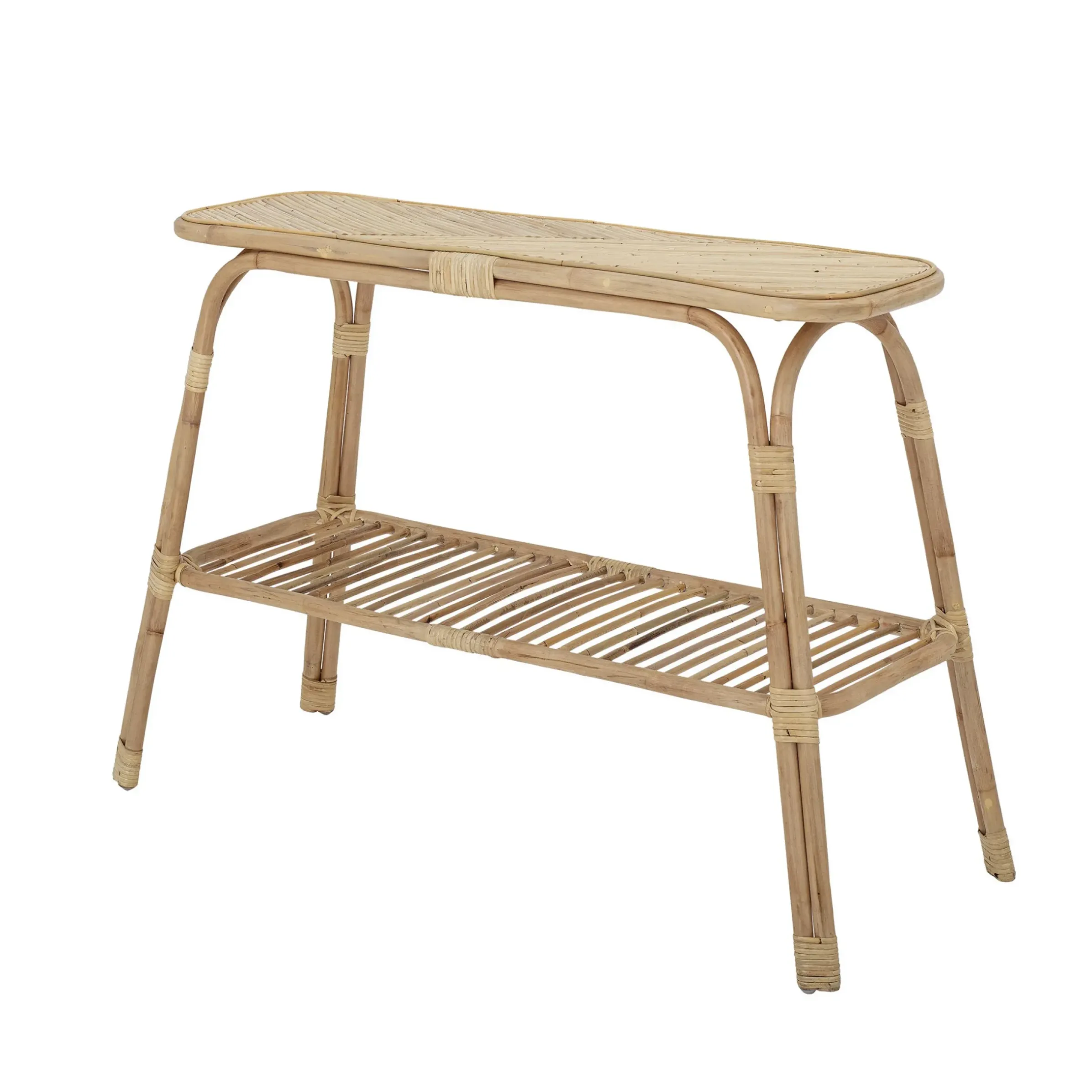 Console Thenna Fibre Vegetale Beige Bois/ L 111 X P 45 X H 75 Cm - Rotin - Bloomingville