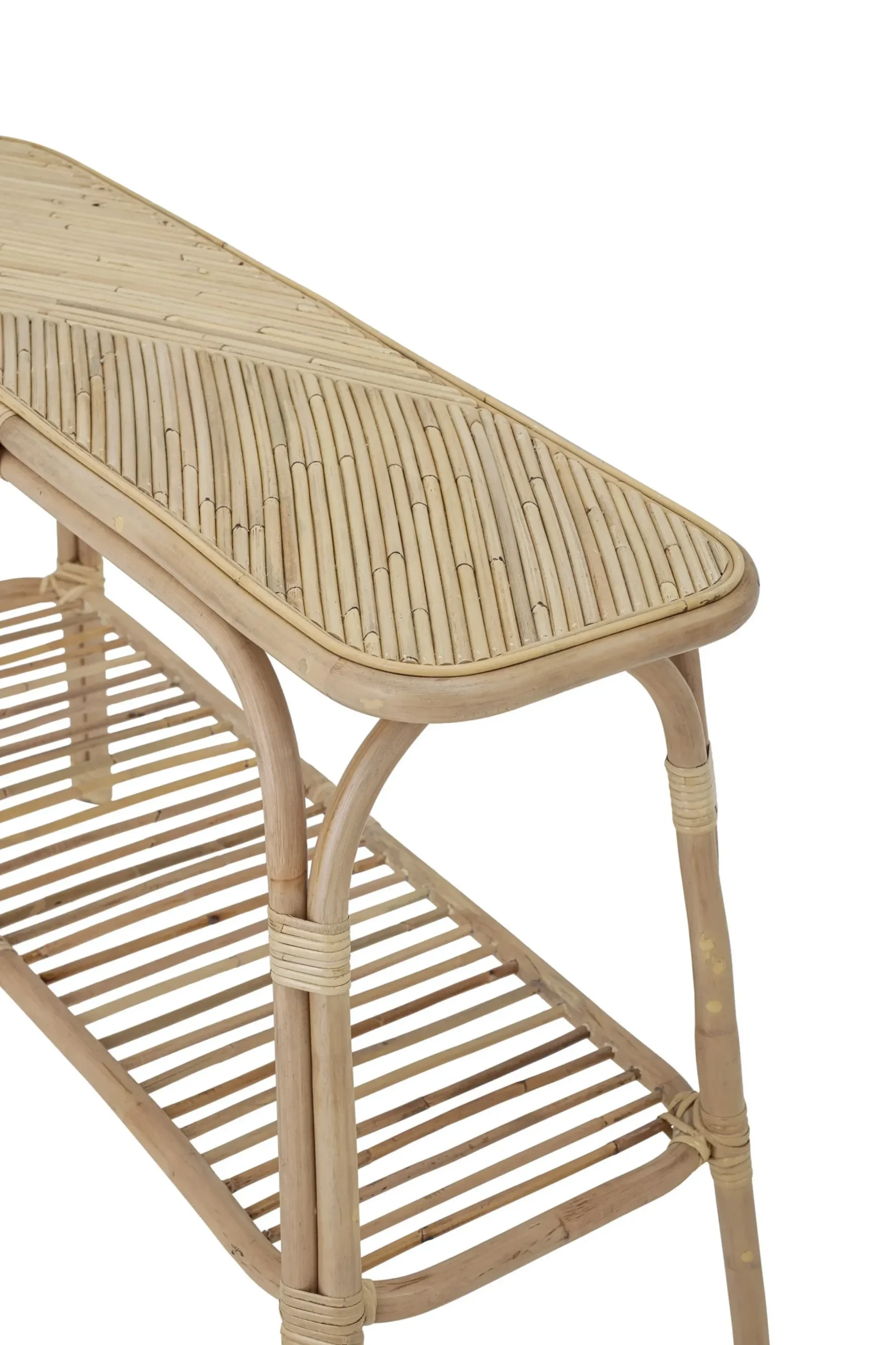 Console Thenna Fibre Vegetale Beige Bois/ L 111 X P 45 X H 75 Cm - Rotin - Bloomingville