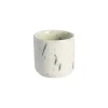 Coquetier Studio Ceramique Blanc / Gres Fait Main - Jars Ceramistes