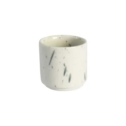 Coquetier Studio Ceramique Blanc / Gres Fait Main - Jars Ceramistes