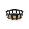 Corbeille A Pain Nordic Kitchen Plastique Noir Bois Naturel / O 21,5 X H 7 Cm - Eva Solo