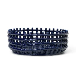 Corbeille Ceramic Ceramique/ O 29 X H 10 Cm - Fait Main - Ferm Living