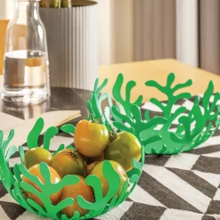 Corbeille Mediterraneo Metal/ O 25 Cm - Acier - Alessi