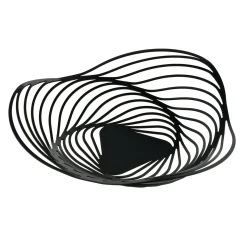 Corbeille Trinity Metal/ O 33 X 16 Cm - Alessi