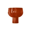 Coupe Emy Ceramique Rouge / O 29 X H 31 Cm - Fait Main - Popus Editions
