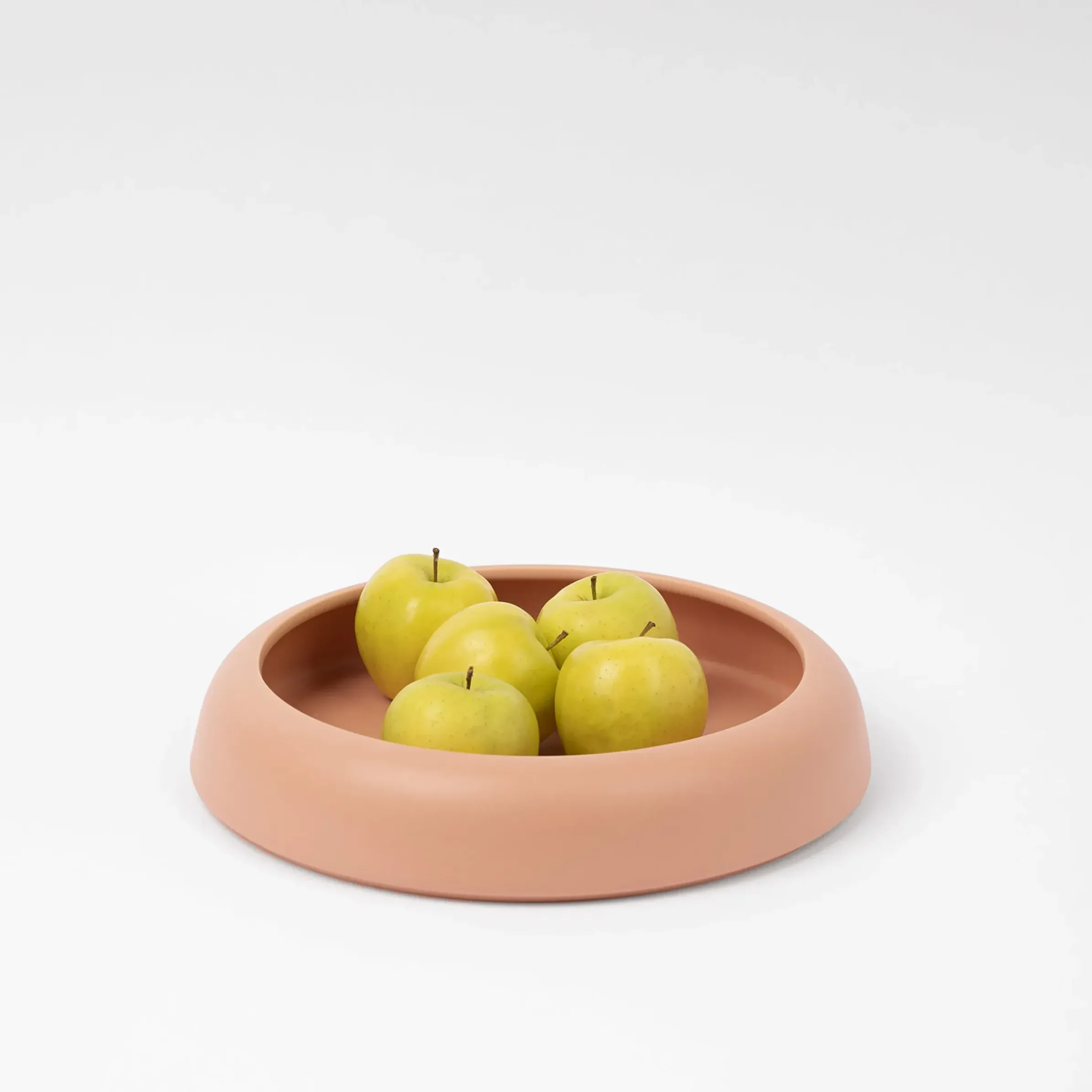 Coupe Omar 02 Ceramique Rose / Plat - Large / O 30,8 X H 6,3 Cm - Fait Main - Raawii