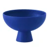 Coupe Strom Large Ceramique Bleu / O 22 Cm - Ceramique / Fait Main - Raawii