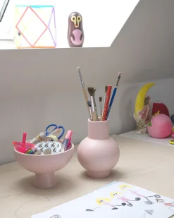 Coupe Strom Large Ceramique Bleu / O 22 Cm - Ceramique / Fait Main - Raawii