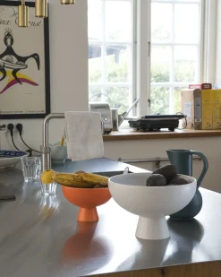 Coupe Strom Large Ceramique Gris / O 22 Cm - Ceramique / Fait Main - Raawii