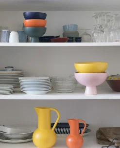 Coupe Strom Large Ceramique/ O 22 Cm - Ceramique / Fait Main - Exclusivite - Raawii